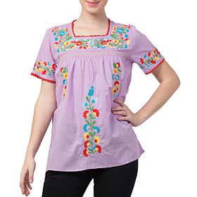 Raj Erina Embroidered Blouse