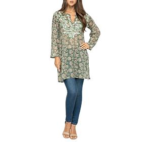 Raj Floral Petal Tunic