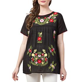 Raj Salena Embroidered Blouse