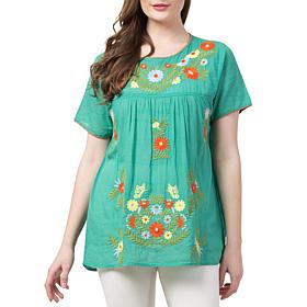 Raj Salena Embroidered Blouse
