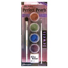 Ranger Perfect Pearls Complete Embellishing Pigment Kits Jewels