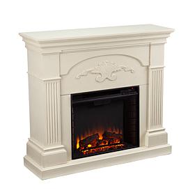 Ravenna Electric Fireplace - Ivory