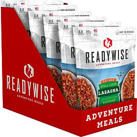 ReadyWise 6 CT Case Still Lake Lasagna with Sausage