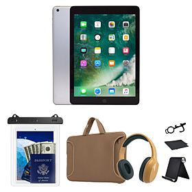 Refurbished 2018 Apple iPad 9.7" 128GB Wifi Bundle with Accessories