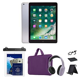 Refurbished 2018 Apple iPad 9.7" 128GB Wifi Bundle with Accessories