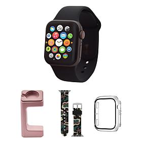 Refurbished Apple Watch Series 6 44mm GPS + Cellular Stainless Bundle