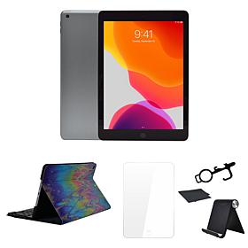 Refurbished Late 2019 Apple iPad 10.2" 32GB Wifi, Case and Stand