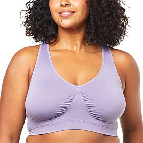 Rhonda Shear 2-pack Seamless Racerback Ahh Bra