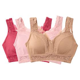 Rhonda Shear 3-pack Classic Pin-Up Bra