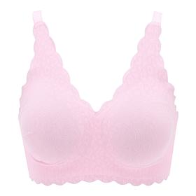 Rhonda Shear Invisible Edge Animal Print Bra with Back Closure