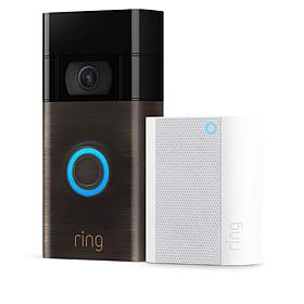 Ring Security Video Doorbell 2nd Generation w/Chime and Ring Assist+