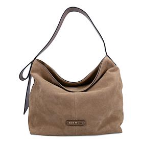 Ron White Dalo Suede Hobo Handbag