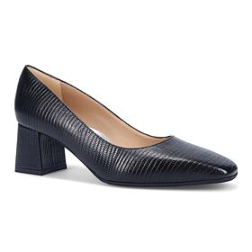 Ron White Lucille Liz Leather Heeled Pump w/ All-Day Heels® Technology