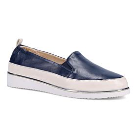 Ron White Nia Ultralight Luxe-Casual Leather Slip-On Sneaker