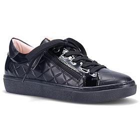 Ron White Orissa Leather Sneaker with Satin Shoe Bag