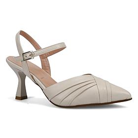 Ron White Quilla Leather Kitten Heel Pump w/ All-Day Heels® Technology