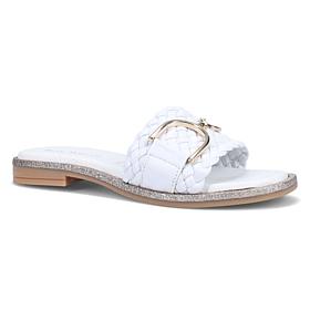 Ron White Vivian Ultralight Leather Slide Sandal