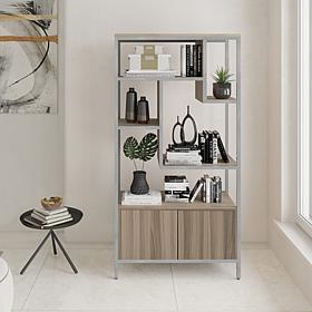 RTA Products Techni Mobili Storage Rack with Door Cabinet
