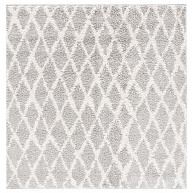 Safavieh Berber Shag Emira Rug - 5'1" x 5'1" Square