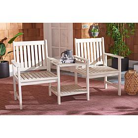 Safavieh Brea Twin Seat Bench 