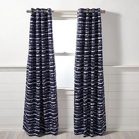 Safavieh Brynleigh Window Treatment Navy White