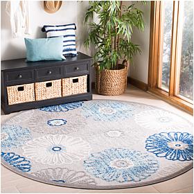 Safavieh Cabana Clover 6'-7" Round Indoor/Outdoor Rug