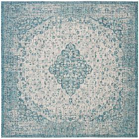 Safavieh Courtyard Caleb 6'-7" Square Indoor/Outdoor Rug
