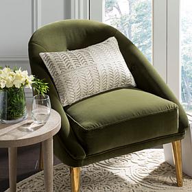 Safavieh Dash Cowhide 12" x 20" Pillow