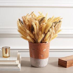 Safavieh Faux Wheat Ear Potted Arrangement