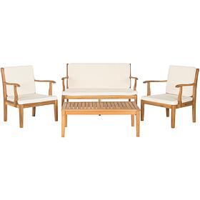 Safavieh Fresno 4-piece Outdoor Living Set