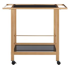 Safavieh Gaelle 2 Tier Bar Cart with Handle