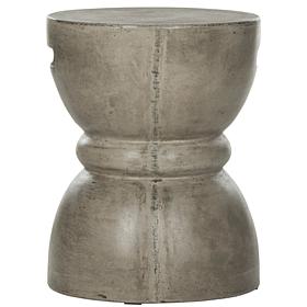 Safavieh Haruki Concrete Accent Table - Gray