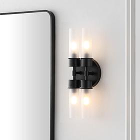 Safavieh Joli 4-Light Chrome Wall Sconce 6 x 4.25 x 17"