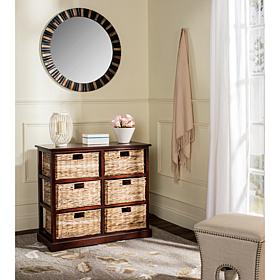 Safavieh Keenan 6 Wicker Basket Storage Chest