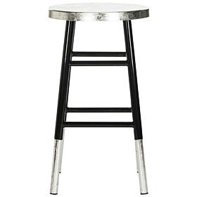 Safavieh Kenzie Silvertone-Dipped Counter Stool