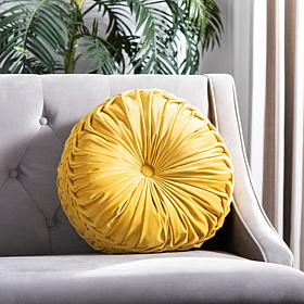 Safavieh Leila 18" Round Pillow