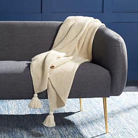 Safavieh Mari Throw - Beige/Gold