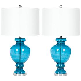 Safavieh Morocco 27" Glass Table Lamp