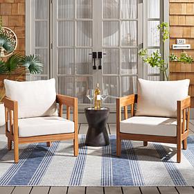 Safavieh Owen Chair 2-Pack, 27.6" x 29.7" x 25"
