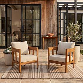 Safavieh Owen Chair 2-Pack, 27.6" x 29.7" x 25"