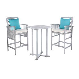 Safavieh Pate 3-piece Bar Table Bistro Set