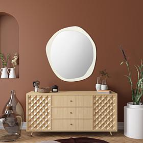 Safavieh Rafla 29" Aluminium & Mirror Wall Mirror
