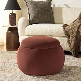 Safavieh Siara Round Storage Ottoman