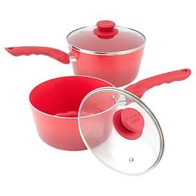 Safe-T-Grip 2-Quart and 2.75-Quart Saucepans