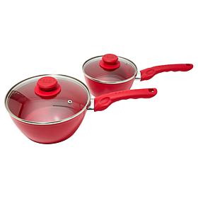SafeTGrip 2pk SaucePans