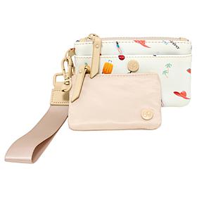 Samantha Brown 2-Pouch Wristlet Set