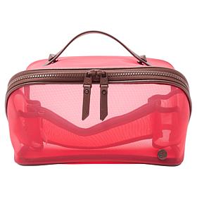 Samantha Brown Fold-Out Mesh Cosmetic Case