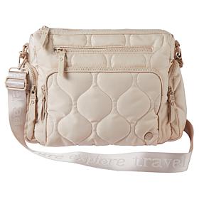 Samantha Brown To-Go Quilted Cargo Crossbody 