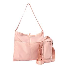 Samantha Brown To-Go Water Bottle Crossbody w/Packable Bag