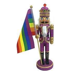 Santa's Workshop 14" Pride Nutcracker